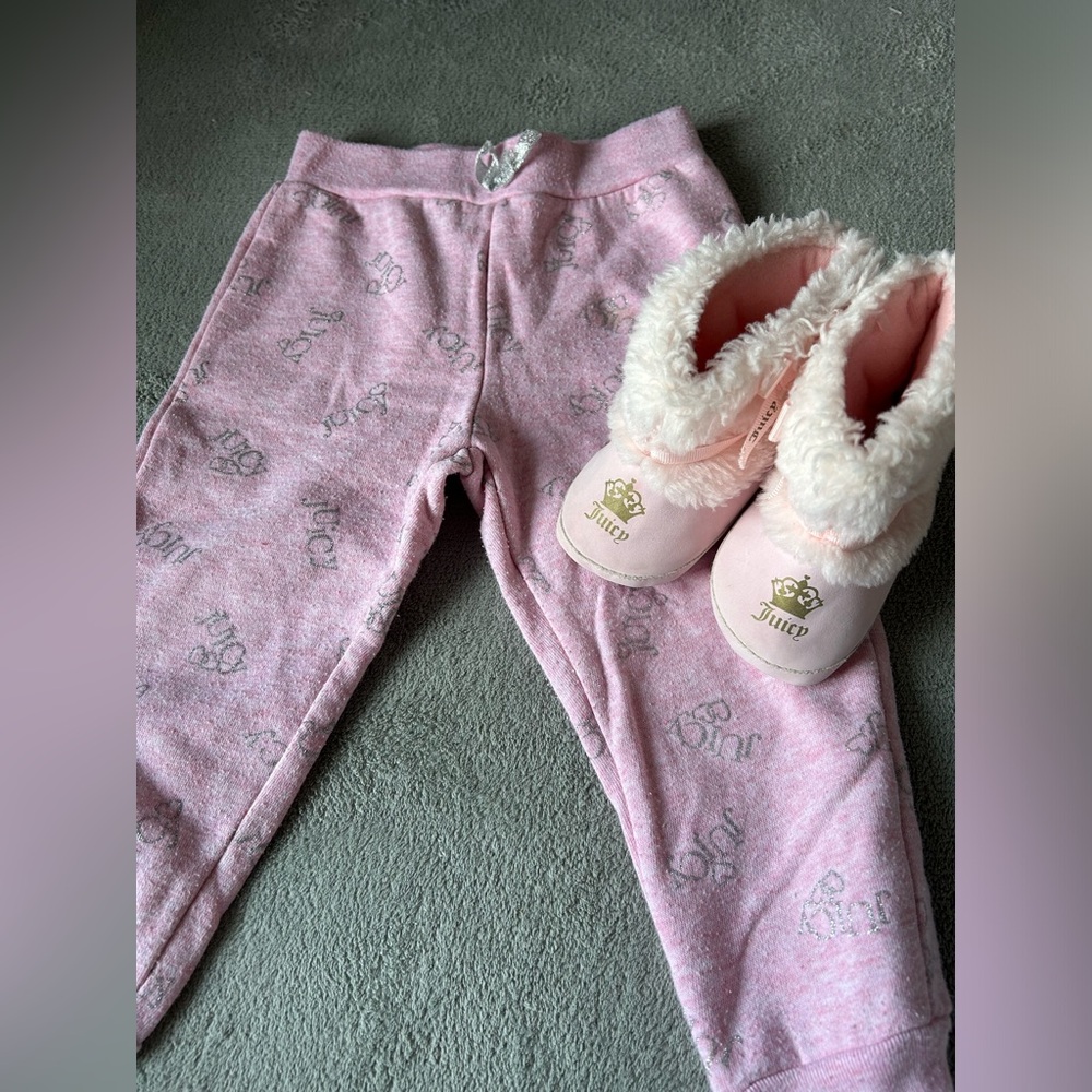 Juicy Couture Sweatpants and Boots